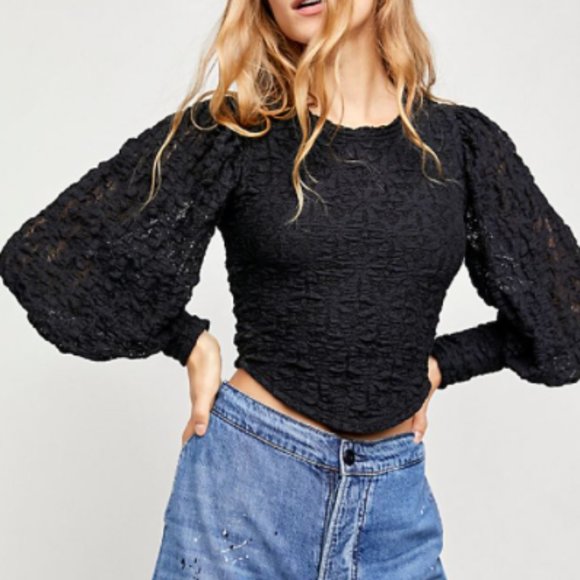 ISO Free People Tea Time Top (WITH CURVED HEM) M